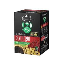 دوغزال چای زعفران و هل 100گرم